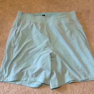 lululemon athletica Light Blue Shorts